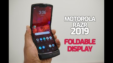 Motorola Razr 2019 Unboxing- with Foldable Display