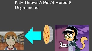Kitty Katswell Throws A Pie At Herbertungrounded
