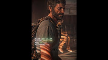 Evolution of Joel Miller 🔥 [4K] | The Last of Us Part I #shorts