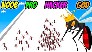 NOOB vs PRO vs HACKER vs GOD - Moshquito!