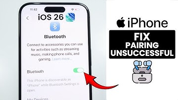 [iOS 26] Fix iPhone Bluetooth Pairing Unsuccessful Problem - Bluetooth Not Connecting