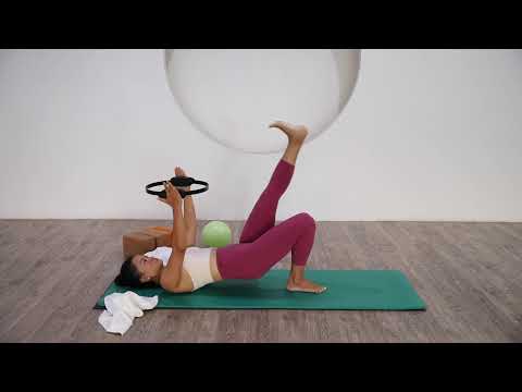 At Home Pilates For Everyone - Hips don't lie with Pilates ring