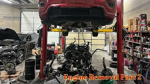 How To Remove The Engine On A Jeep Grand Cherokee With The 3.6l Pentastar Step By Step Part 2 of 2