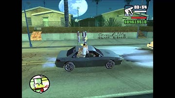 Vagos revenge against Varrios los Aztecas (Drive-by) (San Andreas)