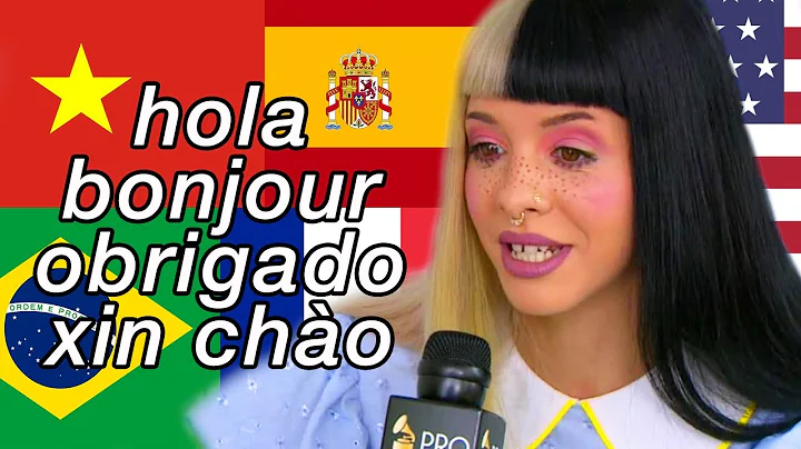 melanie martinez speaking other languages (spanish...