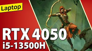 RTX 4050 Laptop + i5-13500H // Test in 22 Games | 1080p