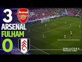 ⚽ Arsenal 3 vs 0 Fulham | HIGHLIGHTS | Premier League 25-26 (Simulation/Recreation)