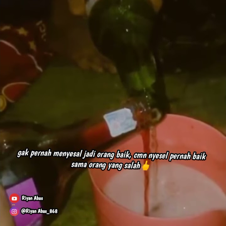 Gak pernah menyesal jadi orang baik, cmn nyesel pernah baik sama orang yang salah (STORY WA ✨)