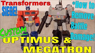 How to Remove Battle Damage Paint from Transformers Siege Figures - GotBot True Review NUMBER 499