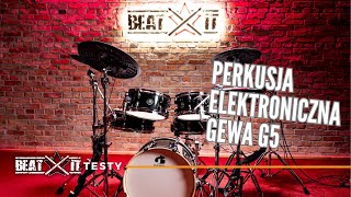 Wysokiej klasy zestaw perkusyjny z profesjonalnym modułem dźwiękowym G5 | TEST Beatit TV