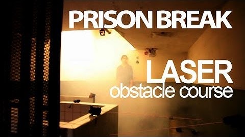 Prison Break Laser Obstacle Course