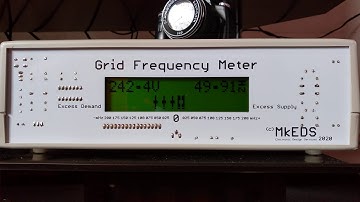 Ten minutes watching the National Grid. Frequency Meter built with Great Cow Basic.