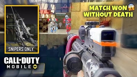 Call of Duty: Mobile | 🔥 Snipers Only Cod Mobile |