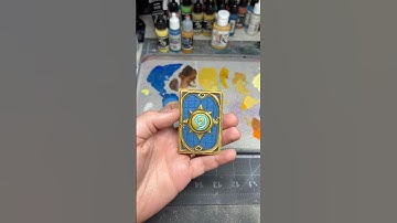 HAND PAINTED Hearthstone Card Back #3dprinting #blizzardentertainment #hearthstone #minipainting