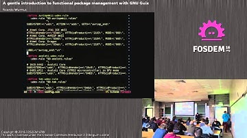 FOSDEM 2016 - K3201 - Gentle Introduction To Functional Package Management With Gnu Guix