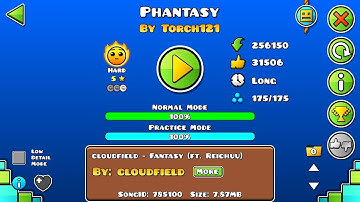 Geometry Dash-{Phantasy by Torch121}