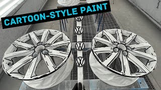 HOW TO: Cel Shading/Cartoon-Style Paint on Wheels