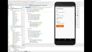 ANDROID STUDIO | Aplikasi Pemesanan Tiket Kereta Api Bagian 1#