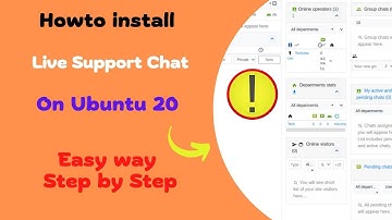 Install and Configure Live Support Chat on Ubuntu 20 ✅
