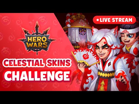 LIVE STREAM: Celestial Skins Challenge | Hero Wars