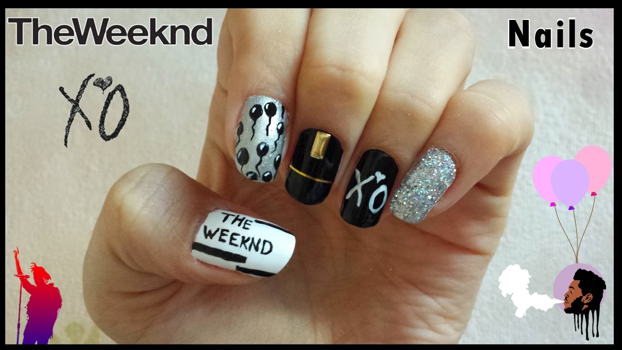 10. The Weeknd Nails Tumblr - wide 6