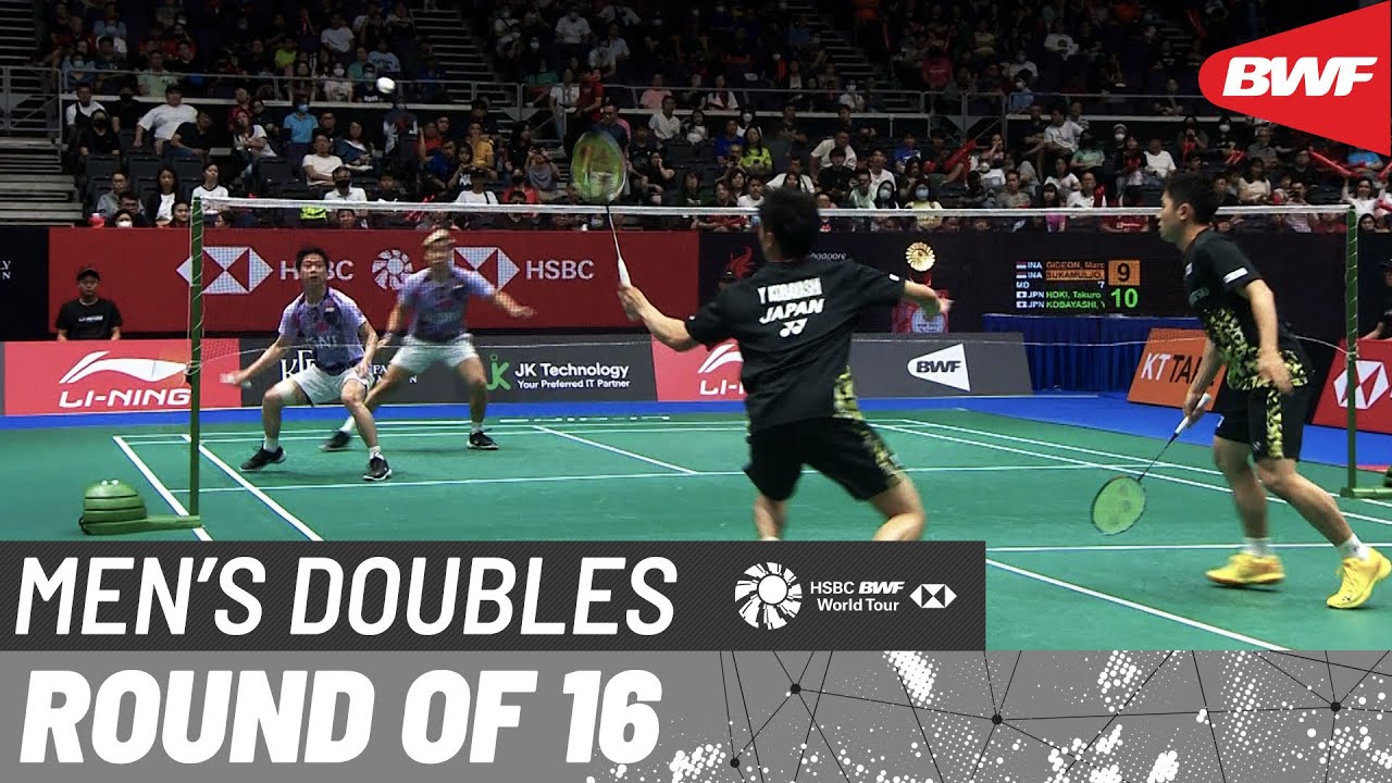 KFF Singapore Open 2023 Gideon/Sukamuljo (INA) vs