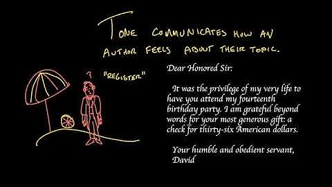 Analyzing tone through word choice | Reading | Khan Academy