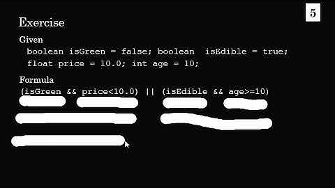 Evaluating a Boolean formula