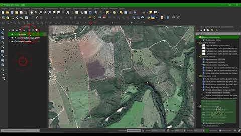 Tutorial - Inserção de pontos por arquivos .csv no QGIS para fins de Georreferenciamento