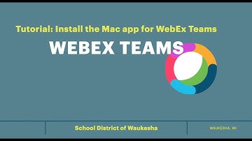 WebEx Teams: Install the Mac App for WebEx Teams