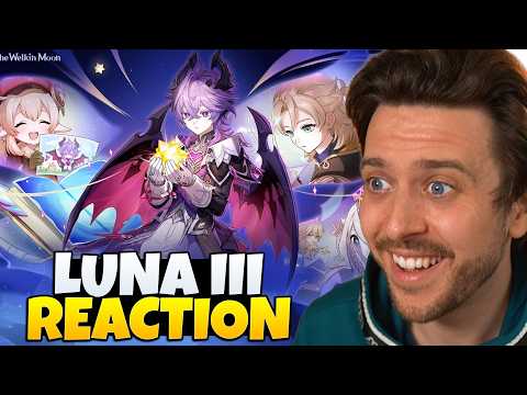 THIS LOOKS INSANE Genshin Impact Luna III Livestream Reaction