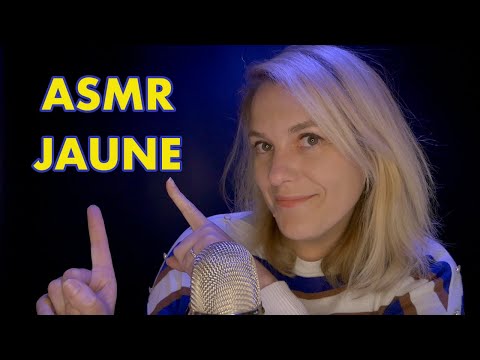 ASMR FR 🟡 Des triggers 100% de couleur jaune pour une totale détente