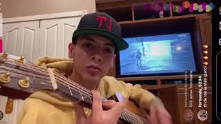 Amor Tumbado - Natanael Cano - Live on Instagram
