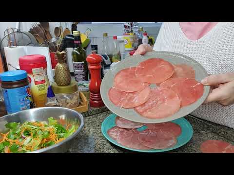 Vídeo: Salada De Carpaccio