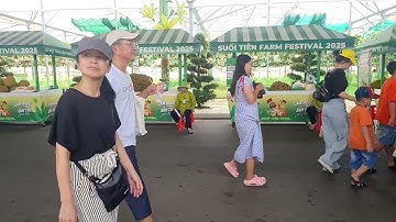 Vlog 2 ! Khám phá Suối Tiên Fram và lễ hội trái cây  đặc sản các vùng miền