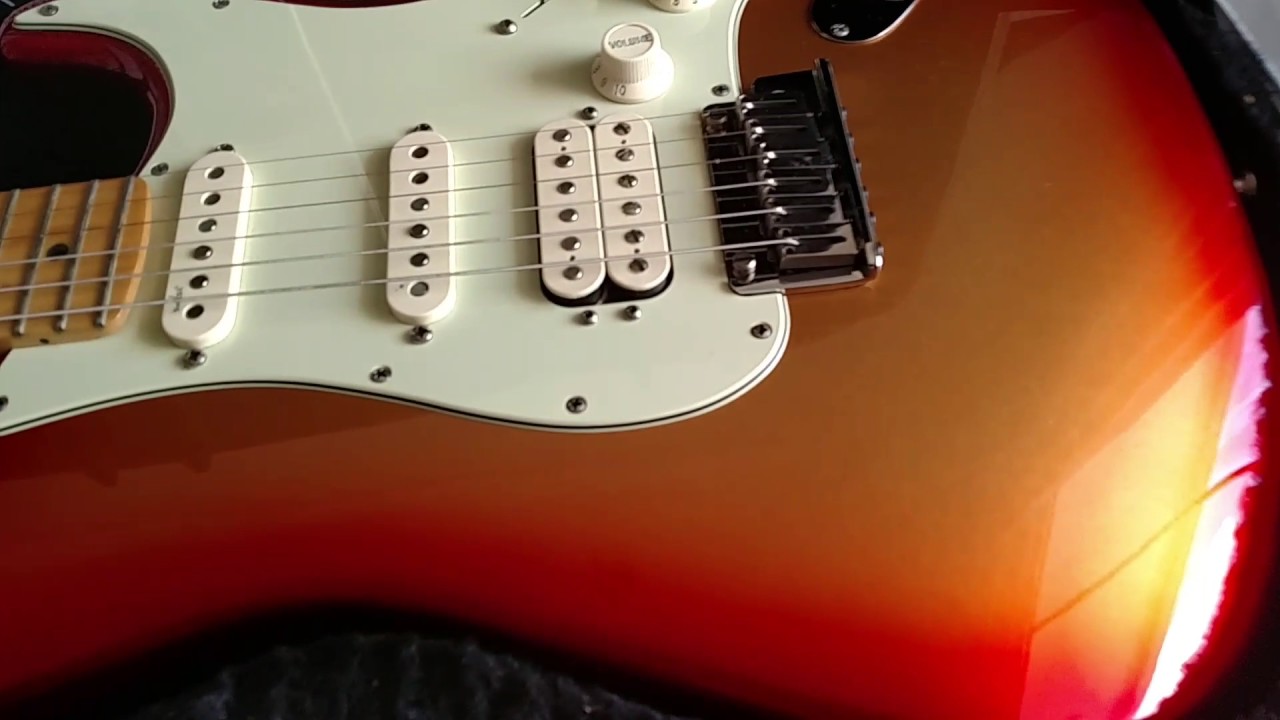 Only Guitar - Fender American Deluxe Sunset Metallic