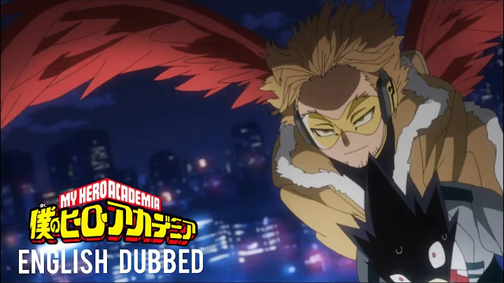 Hawks and Tokoyami Fly Together *English Dub* - My Hero Academia Season 5 Episode 5