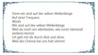 Christina Stürmer - Selbe Wellenlänge Lyrics