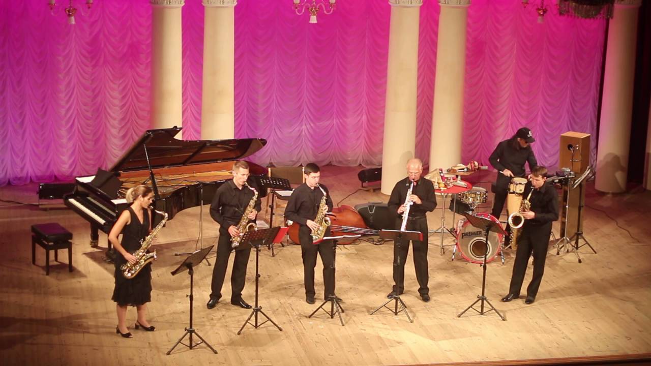 Kyiv Sax Quartet - An Afternoon in Rio (quintet) - R.Percival