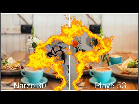 Realme Narzo 30 Vs Honor Play5 5G Camera Test