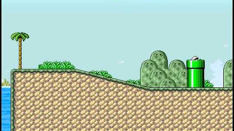 SMBX Custom Level- Wavy Beach