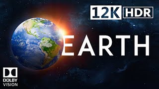 EARTH in 12K HDR 120FPS - Tour The Planet Earth - Best Places and Animals Relaxing Music 8K TV