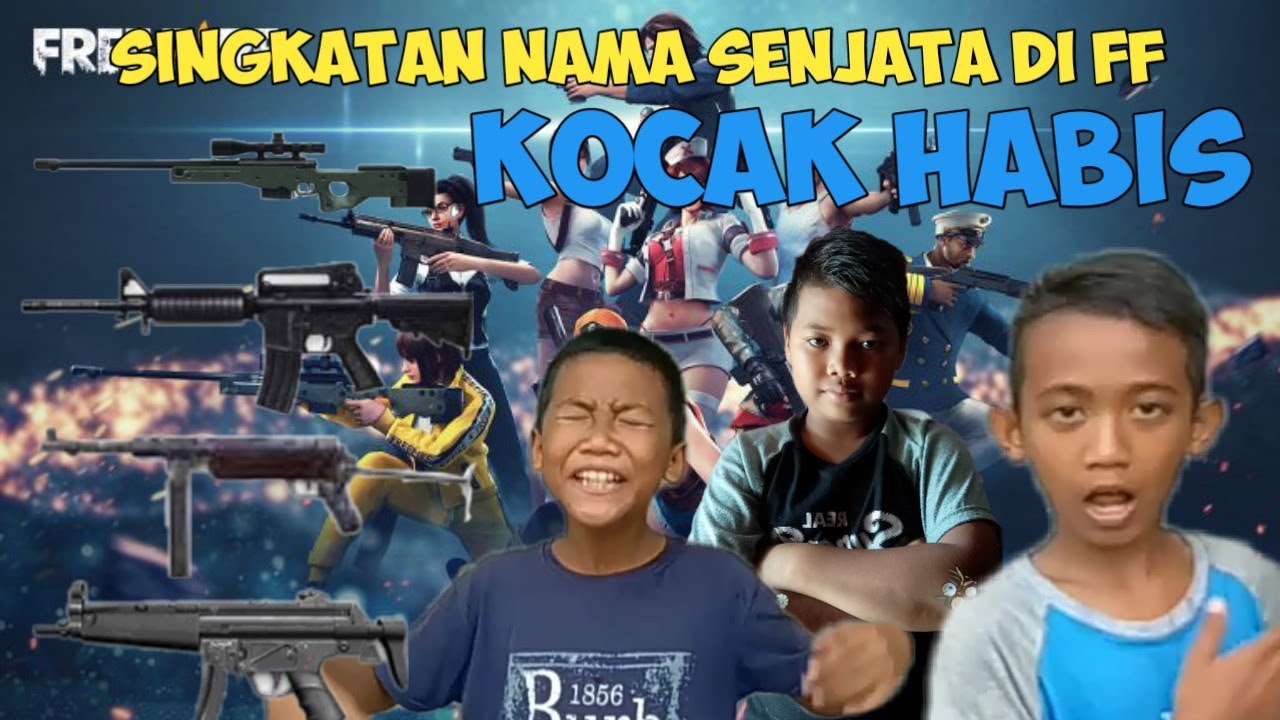Singkatan Nama Senjata Di Freefire Kocak Parah Youtube