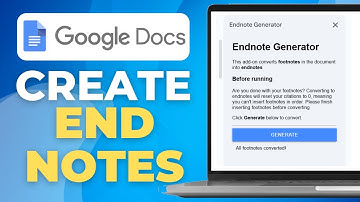 How To Create Endnotes In Google Docs (Full Guide)
