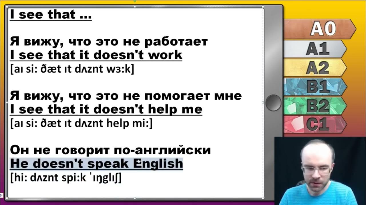 Английский с нуля за 50 уроков