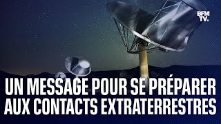 Un message envoyé sur Terre depuis Mars pour se préparer à un vrai contact extraterrestre