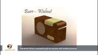 The Simple Music Player - MP3 music box for Alzheimer's and dementia - Walnut Color | Review/Test