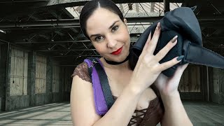 Dominatrix Kidnaps You For Sub Training Day- Leather Sounds!!!