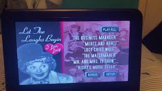 Opening And Closing To I Love Lucy The Complete Fourth Season 2012 Dvd