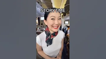 My favourite flight attendant story #truestory #shorts